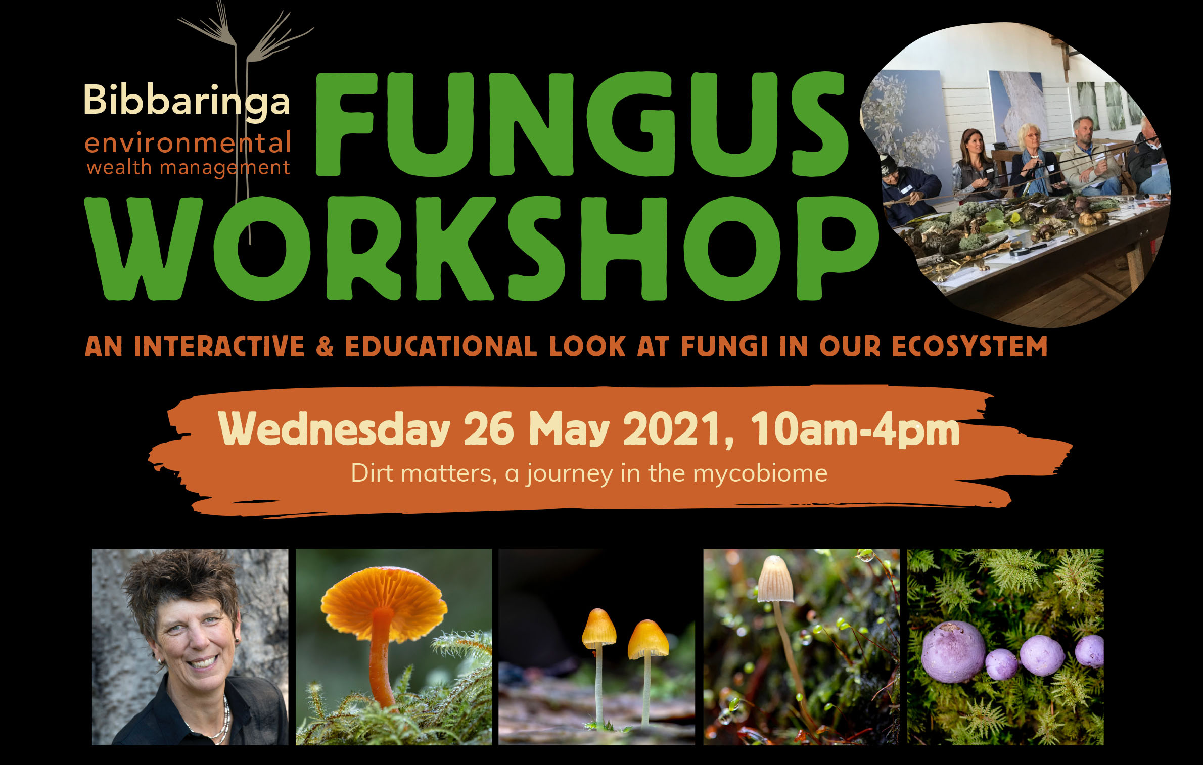 Fungus Workshop at Bibbaringa Farm