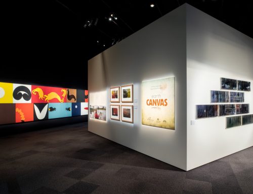 Sasha Grishin’s story on the Earth Canvas exhibition